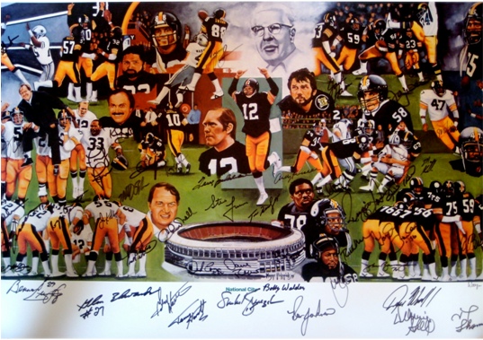 Amazing Photo of Steeler Greats - Click Image to Close